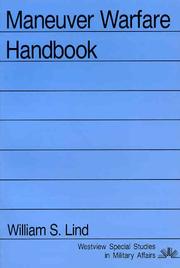 Cover of: Maneuver warfare handbook by William S. Lind