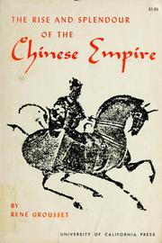 Cover of: rise and splendour of the Chinese Empire