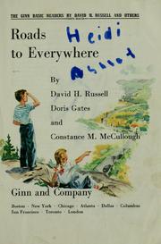 Roads to Everywhere, Book 1 by David Harris Russell, russell, Gates, McCullough