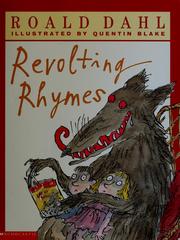 Cover of: Roald Dahl's Revolting rhymes