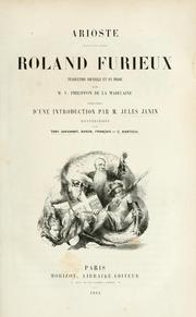 Cover of: Roland furieux