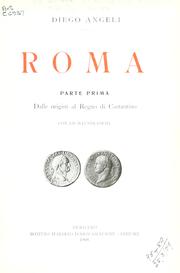 Cover of: Roma. by Diego Angeli