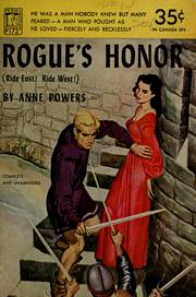 Cover of: Rogue's honor: (Ride east! Ride west!) ; a romance of the Hundred Years' War