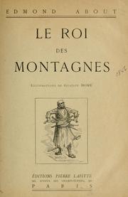 Cover of: Roi des montagnes. by Edmond About
