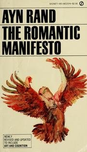 Cover of: The romantic manifesto: a philosophy of literature