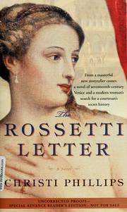 Cover of: The Rossetti letter by Christi Phillips