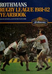 Cover of: Rothmans Rugby League yearbook 1981-82
