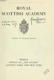 Cover of: Royal Scottish Academy | A. L. Baldry