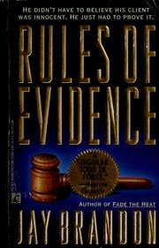 Cover of: Rules of evidence
