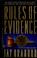 Cover of: Rules of evidence