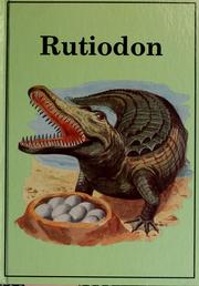 Cover of: Rutiodon by White, David