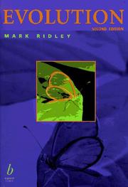 Cover of: Evolution by Mark Ridley