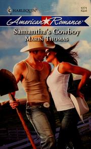Cover of: Samantha's cowboy