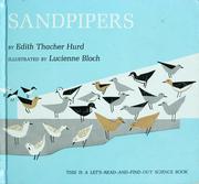 Cover of: Sandpipers.