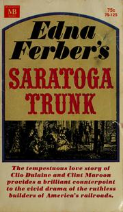 Cover of: Saratoga Trunk by Edna Ferber
