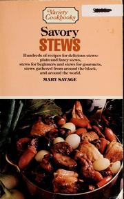 Cover of: Savory stews