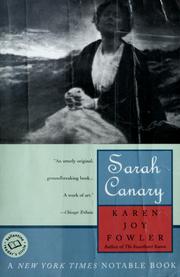 Cover of: Sarah Canary by Karen Joy Fowler