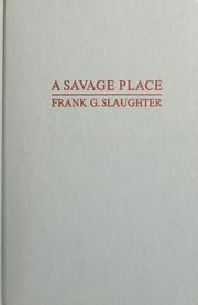 Cover of: A savage place: a novel