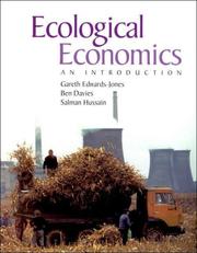 Cover of: Ecological Economics: An Introduction