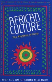 Cover of: African Culture the Rhythms of Unity: The Rhythms of Unity