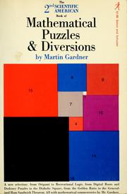 Cover of The Scientific American book of mathematical puzzles & diversions