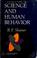 Cover of: Science and human behavior. --