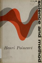 Cover of: Science and method by Henri Poincaré
