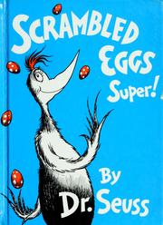 Cover of: Scrambled eggs super! by Dr. Seuss
