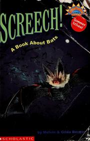 Cover of: Screech!: a book about bats