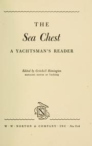 Cover of: The sea chest by Critchell Rimington