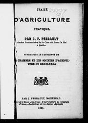 Cover of: Traité d'agriculture pratique by Joseph-François Perrault