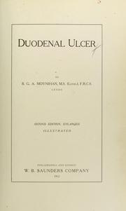 Cover of: Duodenal ulcer