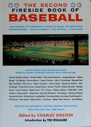 Cover of: The second fireside book of baseball by Charles Einstein