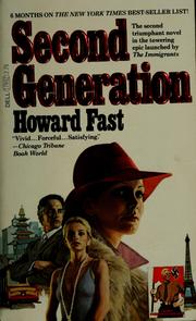 Cover of: Second generation