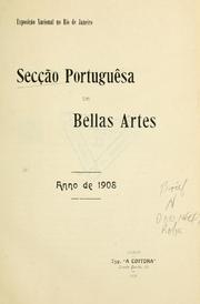 Cover of: Secção Portuguêsa de Bellas Artes by 