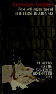 Cover of: The second deadly sin