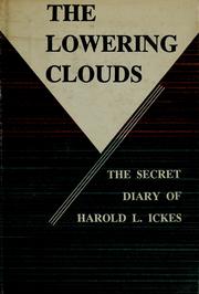 Cover of: The secret diary of Harold L. Ickes.