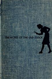 Cover of: The secret of the old clock by Carolyn Keene
