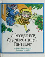 Cover of: A secret for grandmother