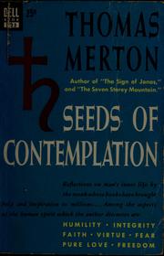 Cover of: Seeds of contemplation by Thomas Merton