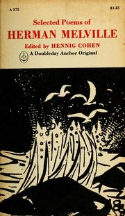 Cover of: Selected poems. by Herman Melville