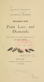 Cover of: Selections from Point lace and diamonds