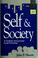 Cover of: Self and society