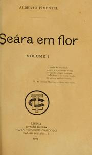 Cover of: Seára em flor. by Pimentel, Alberto