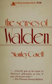 Cover of: The senses of Walden. by Stanley Cavell