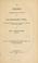 Cover of: A sermon occasioned by the death of ex-President Polk
