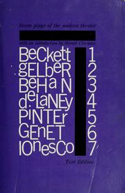 Cover of: Seven plays of the modern theater.