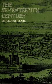 Cover of: The seventeenth century by George Norman Clark