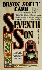 Cover of: Seventh son by Orson Scott Card