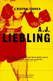 Cover of: A Neutral Corner by A. J. Liebling